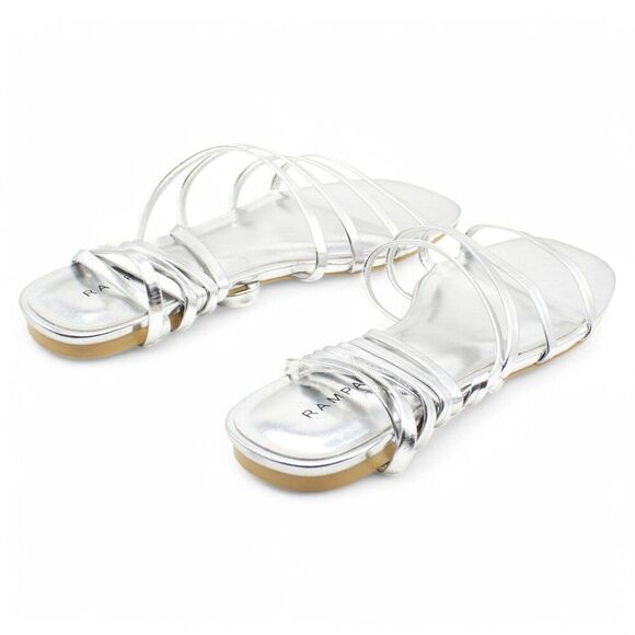 Rampage Athena Strappy Square Toe Sandal (Women S) - Picture 5 of 8